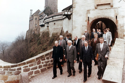 Wiedereröffnung der Wartburg 1983