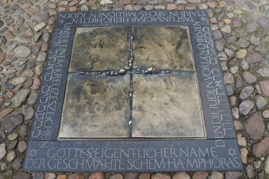Memorial against the “Jewish Sow” at the City Church of St. Mary in Wittenberg